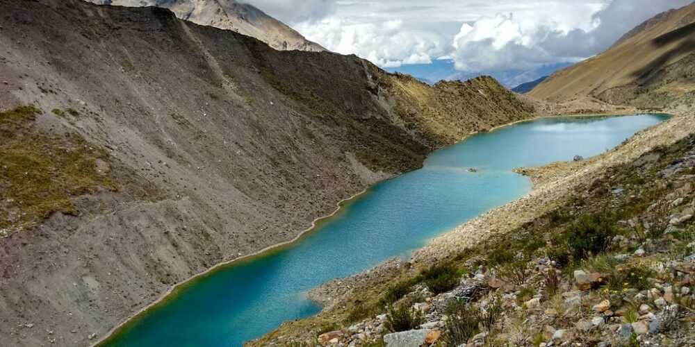 The most famous lake called Humantay Lake