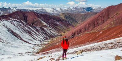 Machu Picchu And Red Valley Peru