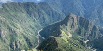 Beautiful views from Machu Picchu mountain