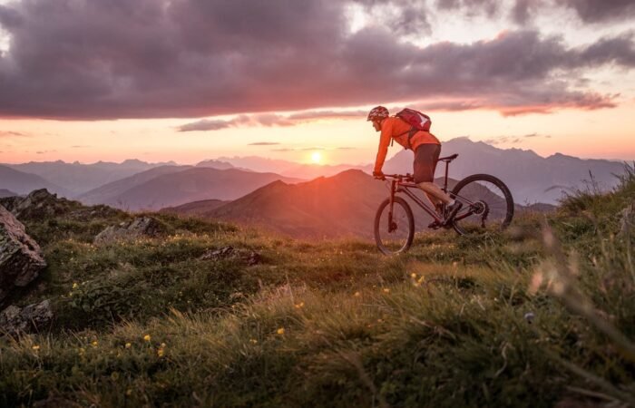 Mountain biking