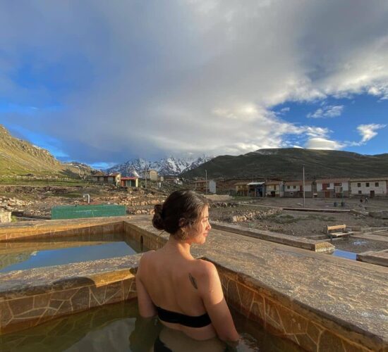 Pacchanta hot springs