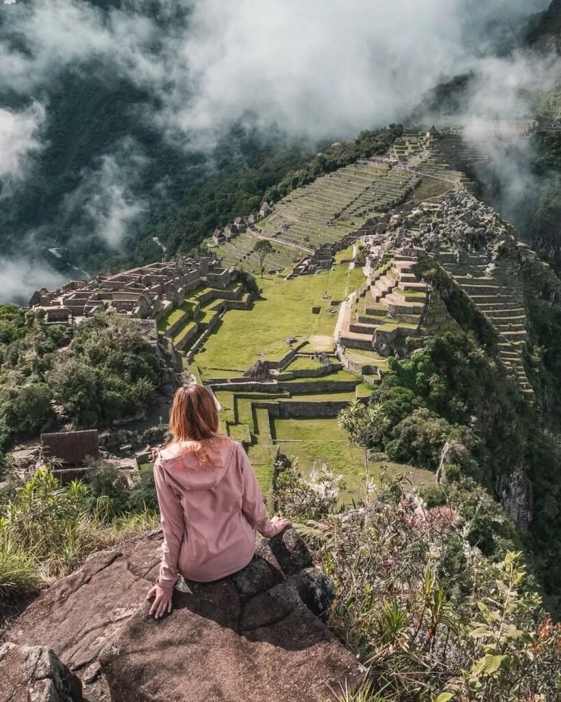 View from Huchuy Picchu