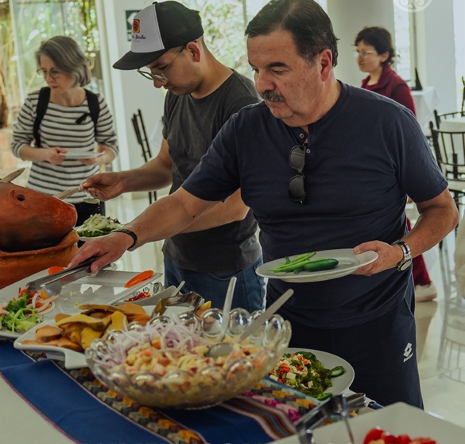 light foods, avoid heavy meals