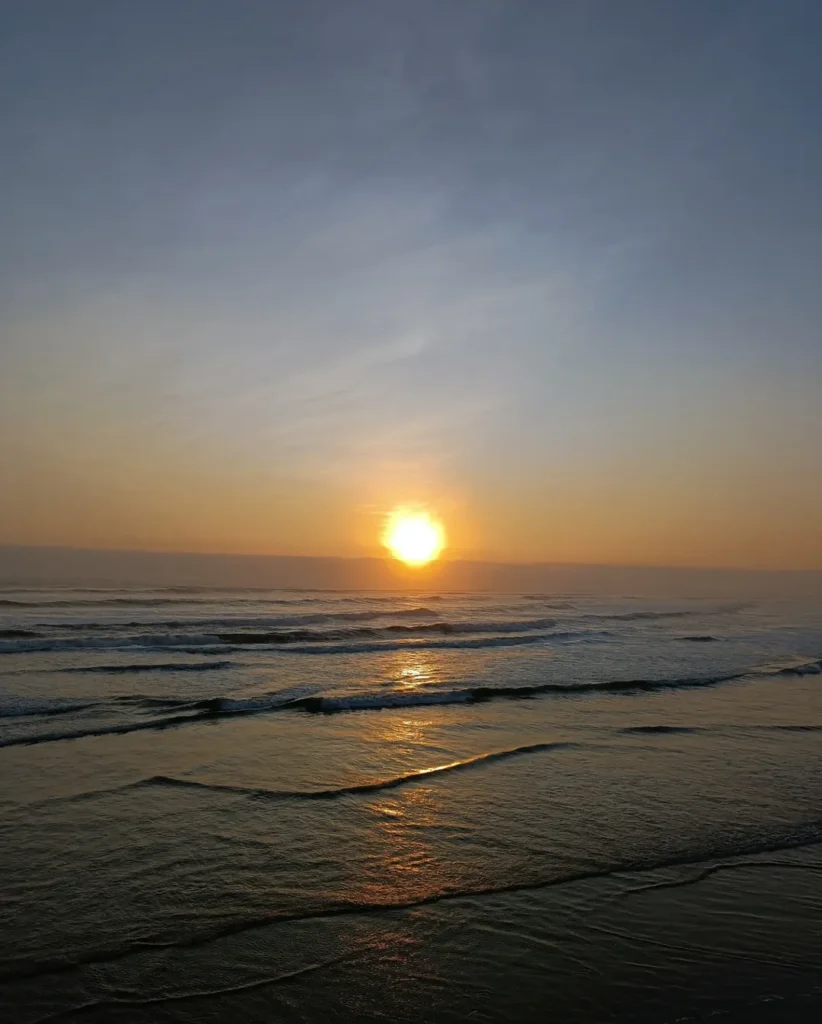 sunset at Pimentel Beach