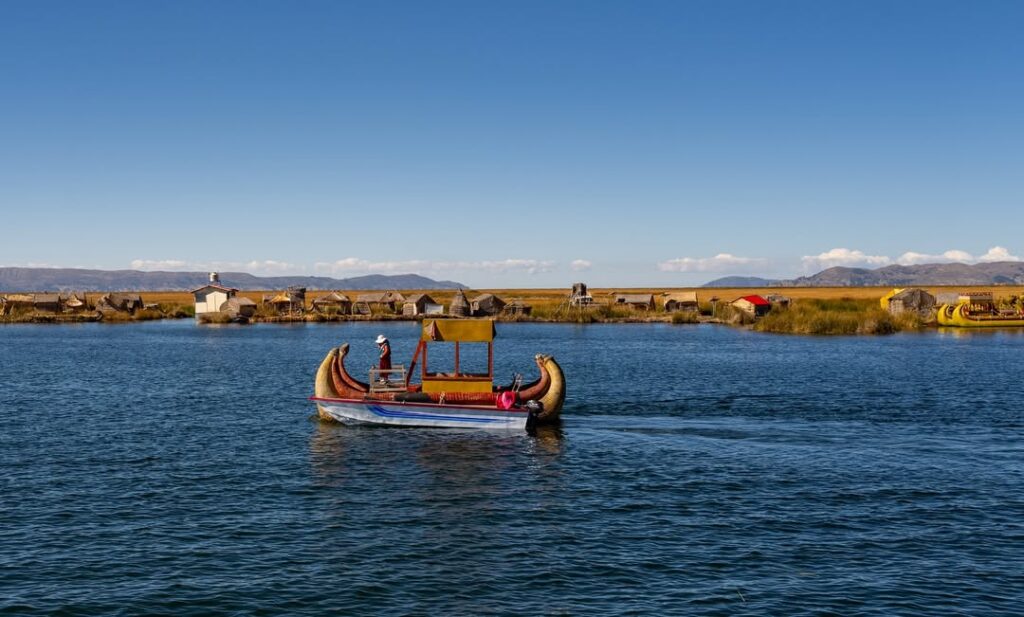 Lake Titicaca, Peru.