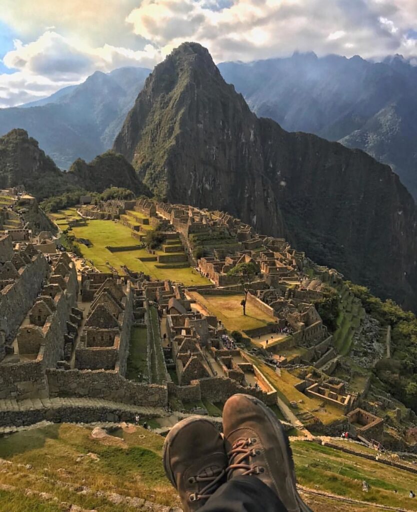 friends in Machu Picchu