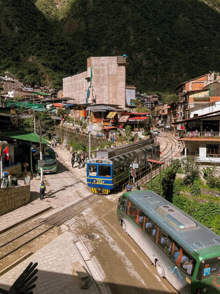 Bus to Machu Picchu - Aguas Calientes