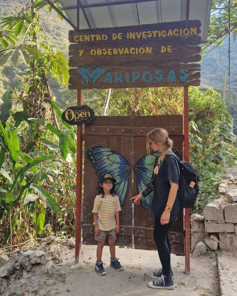Butterfly Garden in Aguas Calientes