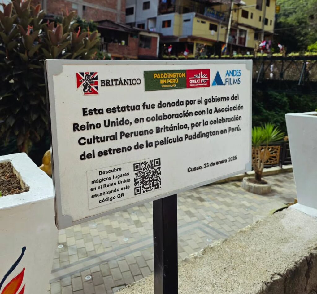 Paddington in Machu Picchu