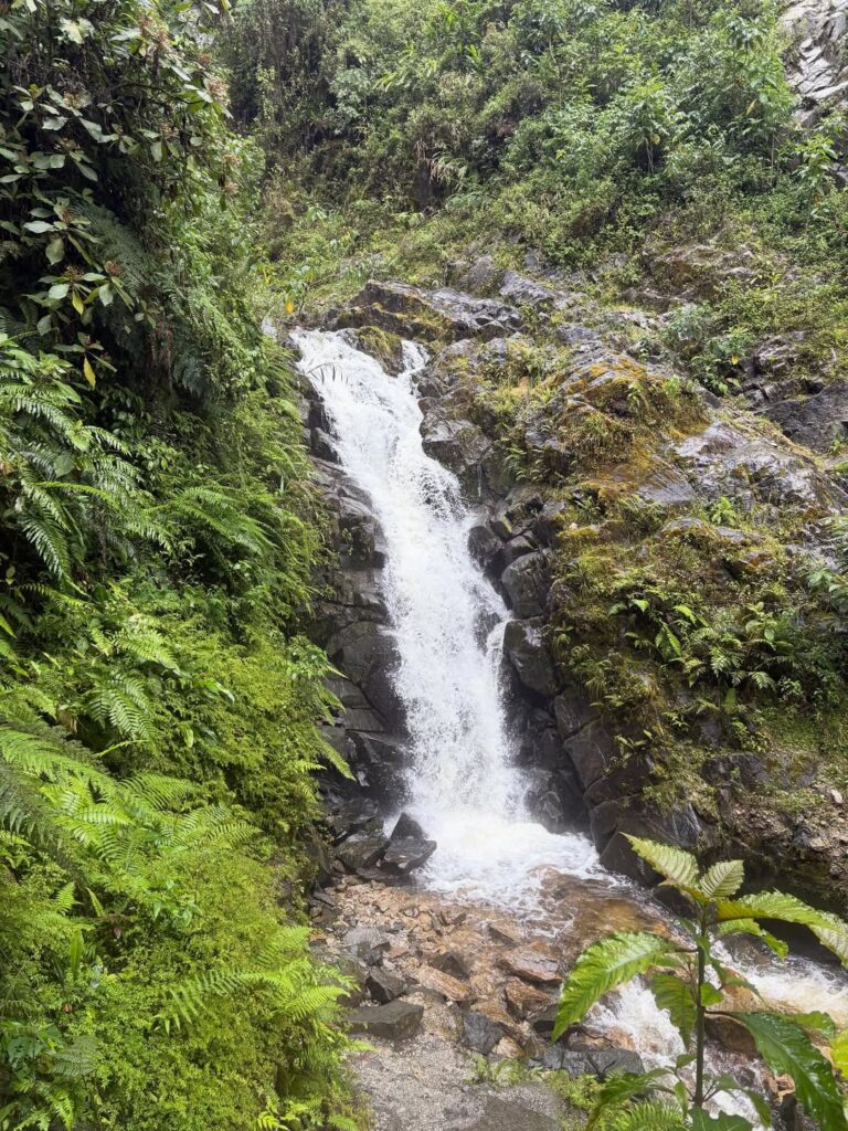 The Allcamayo Waterfalls