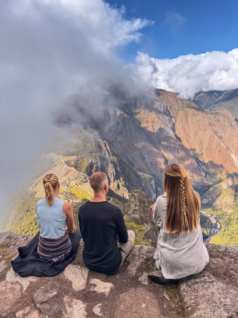 Panoramic view from Huayna Picchu Mountain