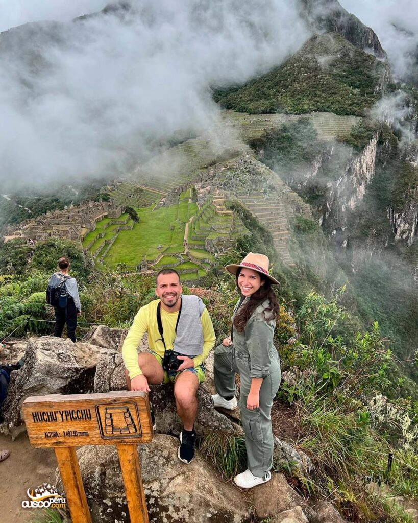 View from Huchuy Picchu Mountain