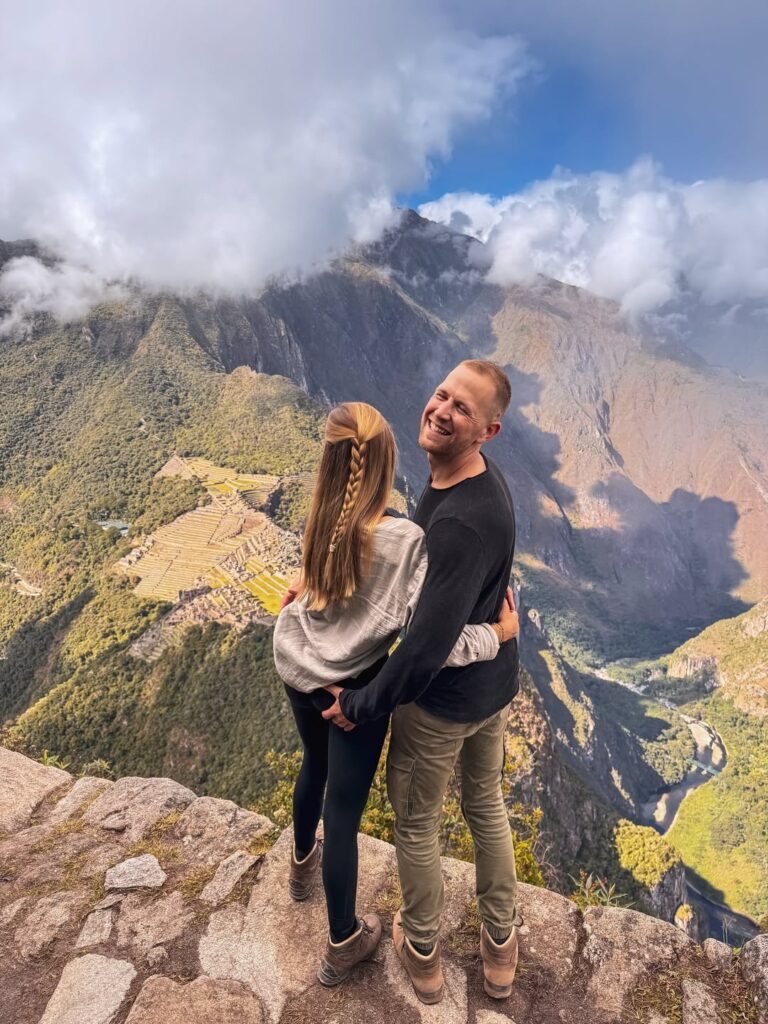 View of Route 3-A Machu Picchu