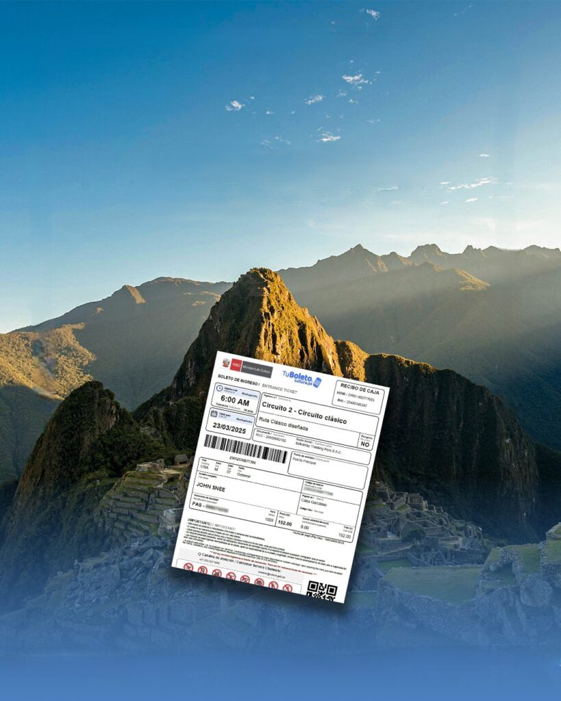 All About Circuit 1 of Machu Picchu 12 Machu Picchu ticket - circuit 1