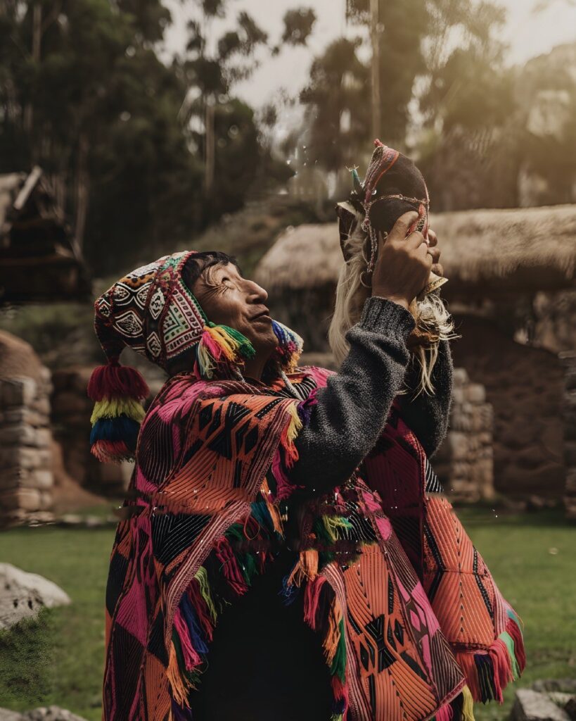 Apus: The Sacred Mountains of Peru 5 Make your offering before visiting a mountain!