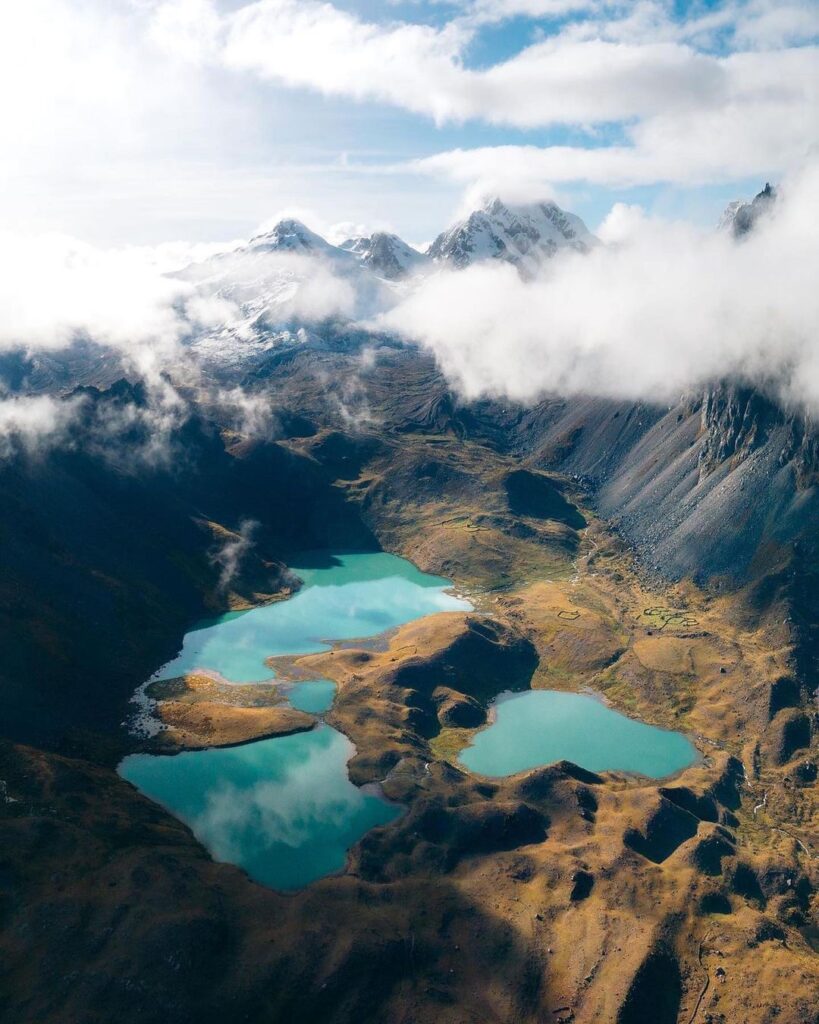Apus: The Sacred Mountains of Peru 12 lagoons