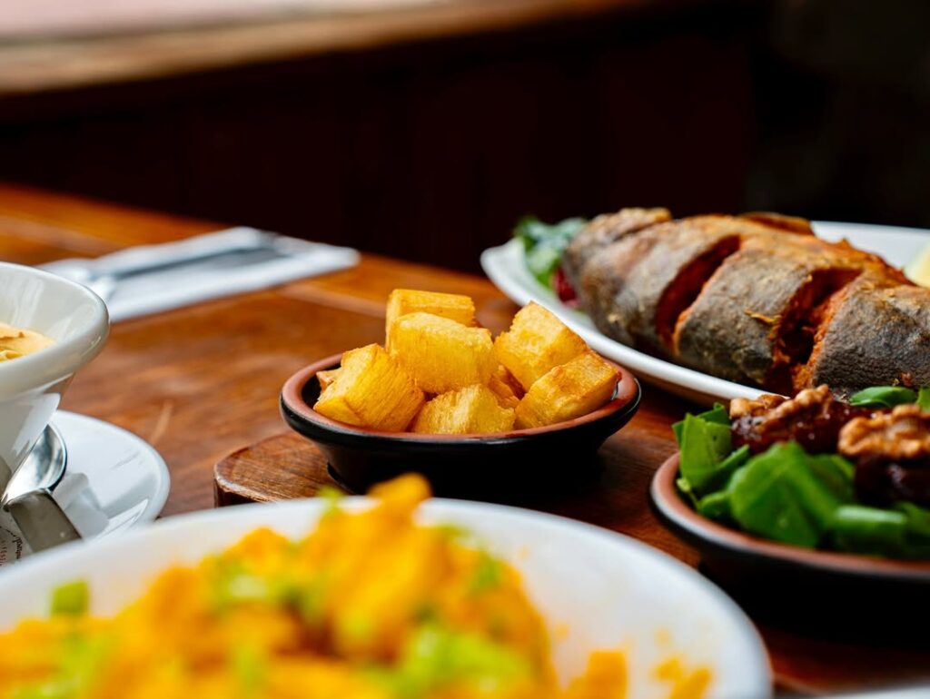 Cusco-style fried trout
