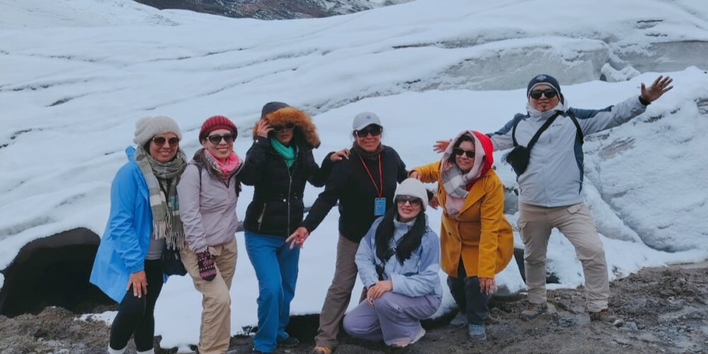 First views of the Quelccaya Glacier