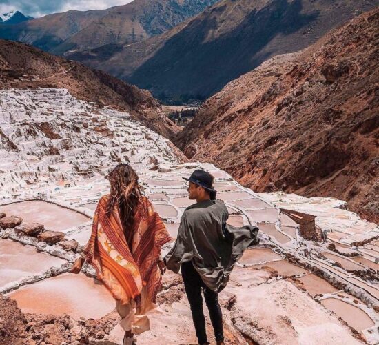 Maras Salt mines enjoy this beautiful scenery with your family