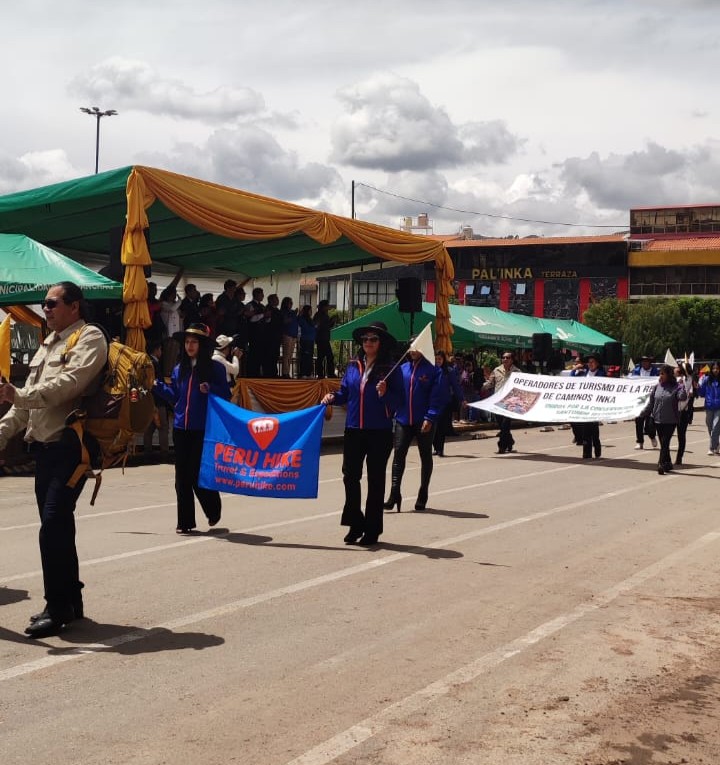 45th Anniversary of the Historic Sanctuary of Machu Picchu 6 Peru Hike participation in the 45th anniversary commemorative parade