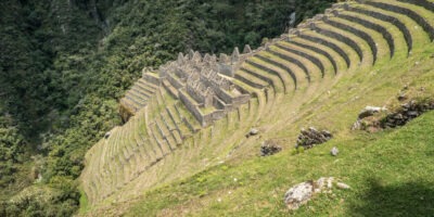 WiΓ±aywayna from the viewpoint WiΓ±aywayna from the viewpoint