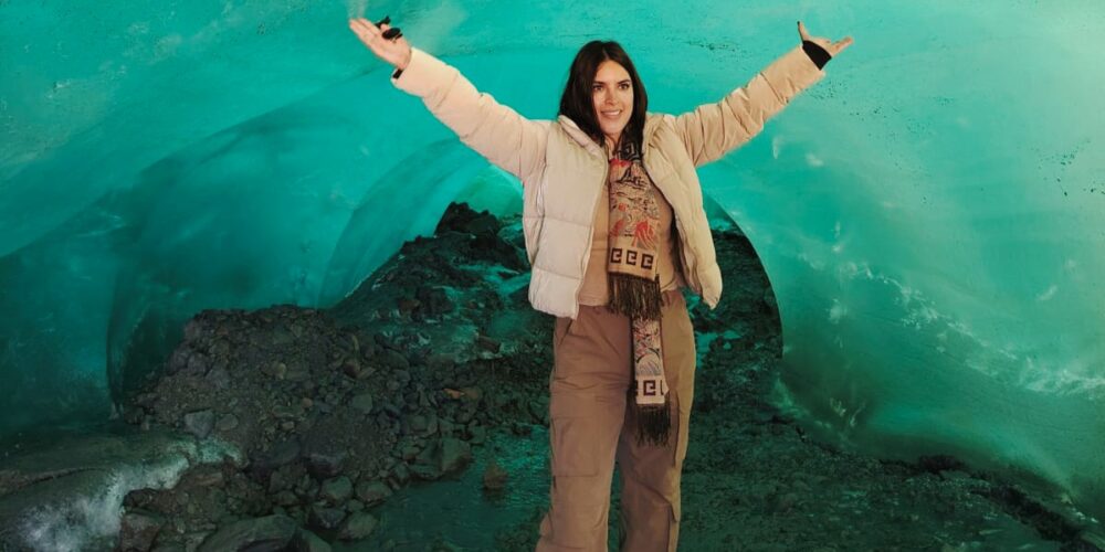 inside the Quelccaya Glacier