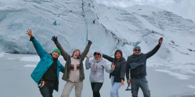 on the shore of Lake Quelccaya on the shore of Lake Quelccaya