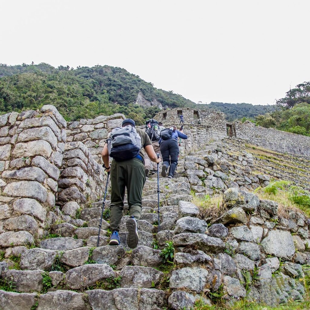 Buildings on the Inca Trail