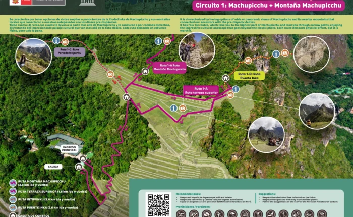 Circuit 1-A Machu Picchu Mountain Route