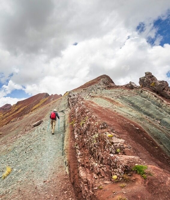 Rainbow Mountains in Peru: Everything You Need to Know 17 The mountain of colors of Pallay Punchu.