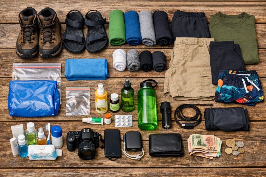 organize your backpack