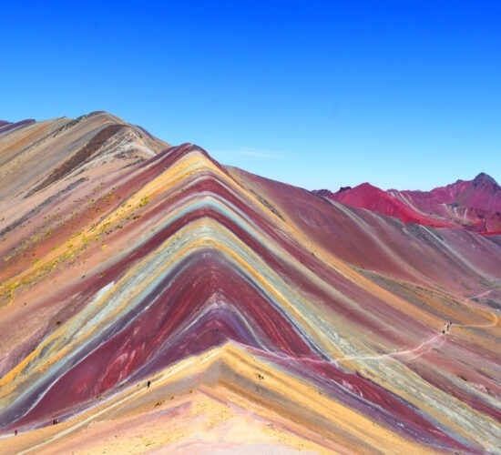 Rainbow Mountain sunrise