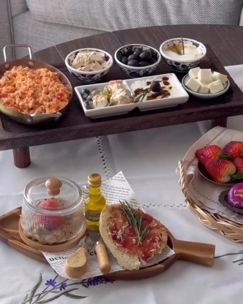 Eat light and simple