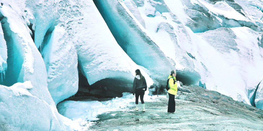 Beautiful view of the Ausangate Glacier