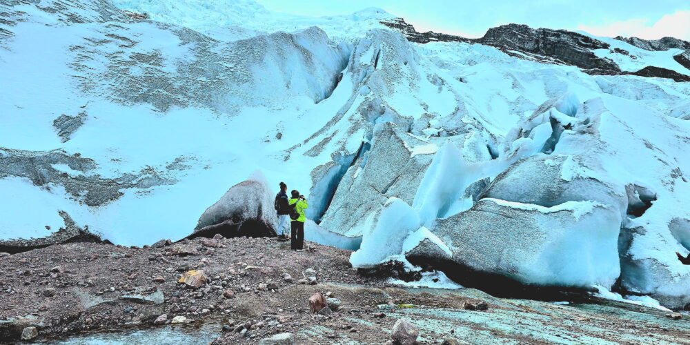 The imposing Ausangate Glacier