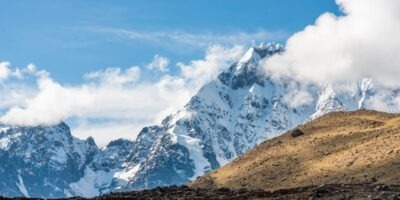 Beautiful view of Ausangate mountain Beautiful view of Ausangate mountain