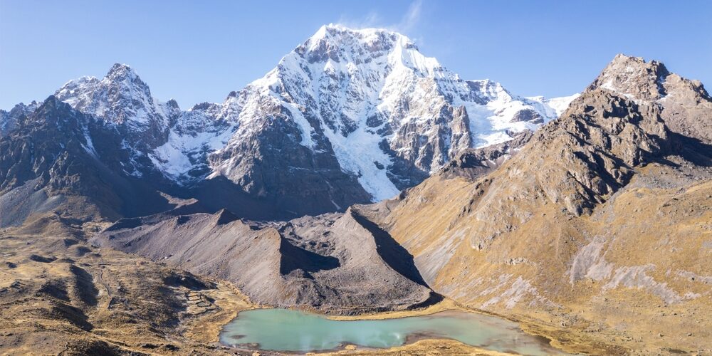 First lagoon in the 7 lagoons of Ausangate